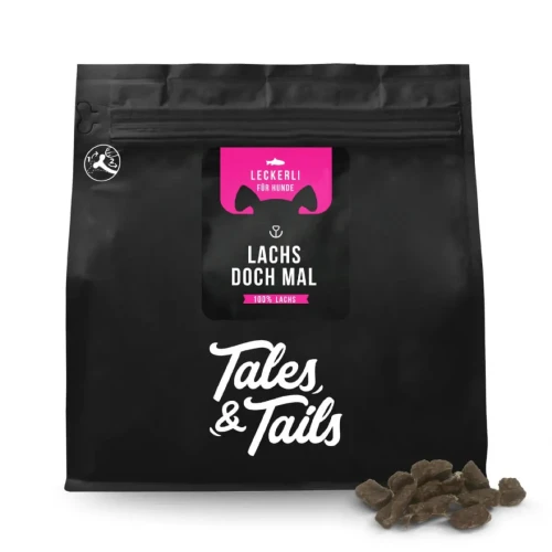 Tales & Tails łosoś 250 g – suszone przysmaki