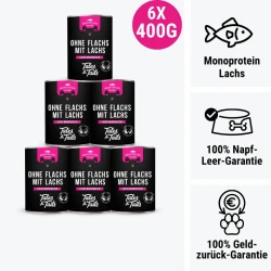 Łosoś 6x400g Tales & Tails karma mokra bez kurczaka