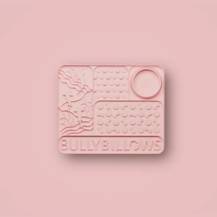 BullyBillows Dog Licking Munch Mats Pink – różowa mata do lizania dla psa