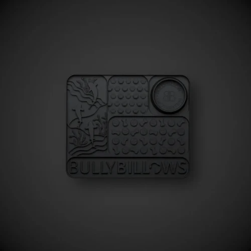 BullyBillows LickiMat – czarna mata do lizania