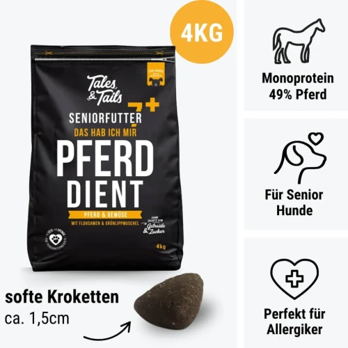 Tales & Tails Senior – karma półwilgotna z koniną.webp