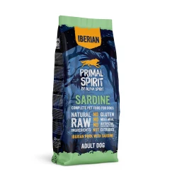 Primal Spirit Iberian Sardine 12 kg - karma półwilgotna dla psa z sardynkami i wieprzowiną
