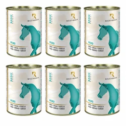 Ritzenberger Konina Sensitiv 6 × 800 g – zestaw puszek karmy mokrej dla psa