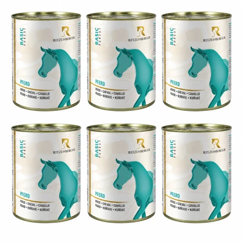 Ritzenberger Konina Sensitiv 6 × 800 g – zestaw