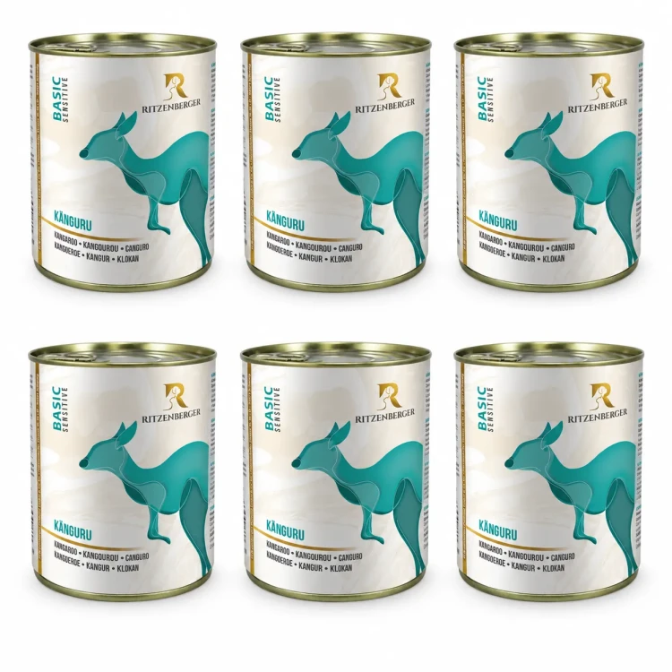 Ritzenberger Kangur Sensitiv 6 × 800 g – zestaw