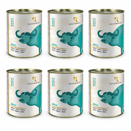 Ritzenberger Bawół Sensitiv 6 × 800 g – zestaw