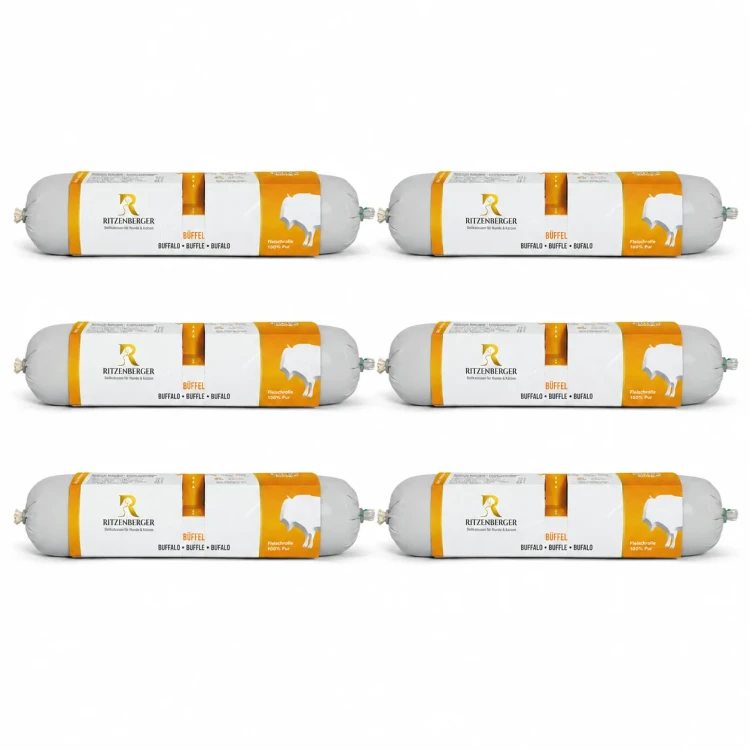 Ritzenberger Bawół Pure 6 × 800 g – zestaw