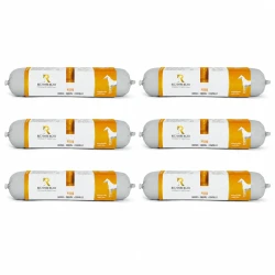 Ritzenberger Konina Pure 6 × 800 g – zestaw Duo-Rolls do uzupełniania diety psa