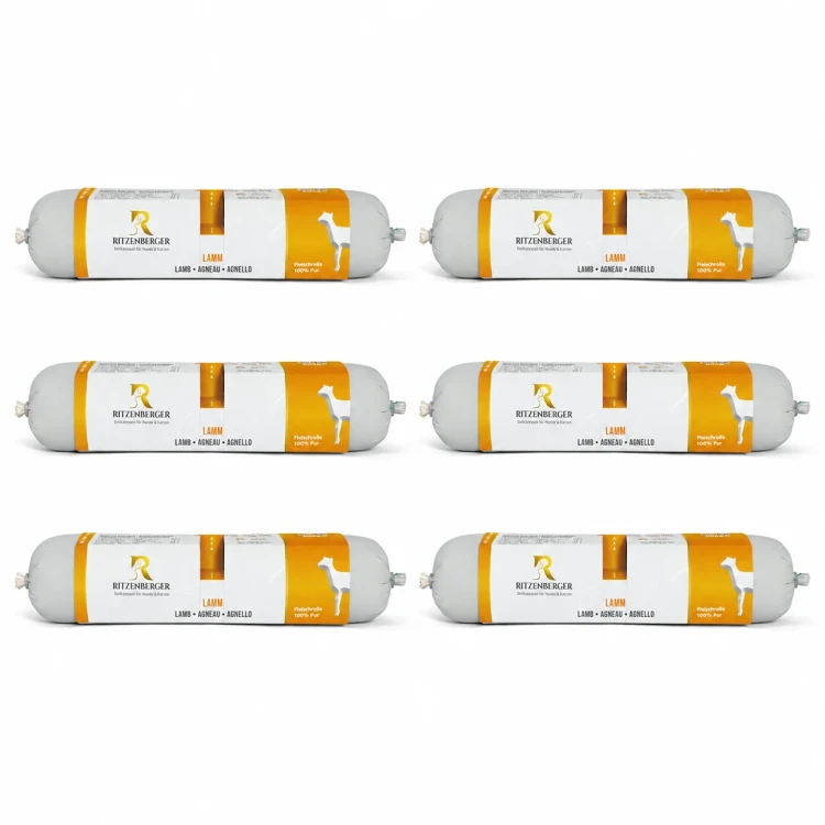 Ritzenberger Jagnięcina Pure 6 × 800 g – zestaw