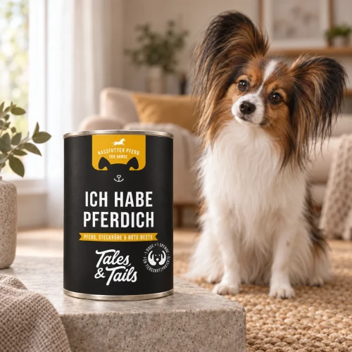 400 g — papillon w mieszkaniu — Tales & Tails konina