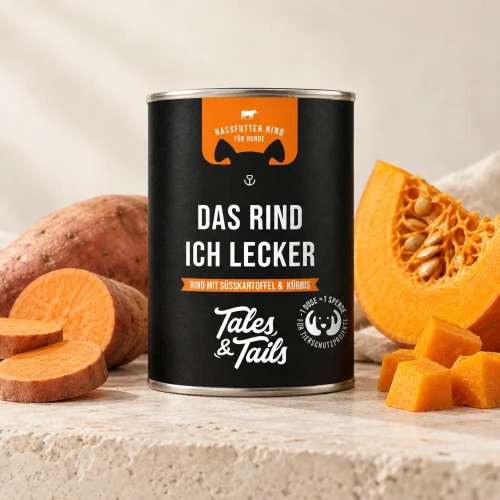 Wołowina 400 g — Na jasnym tle — Tales & Tails
