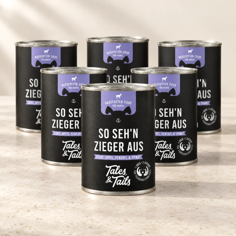 Kozina 6 × 400 g — Na jasnym tle — Tales & Tails