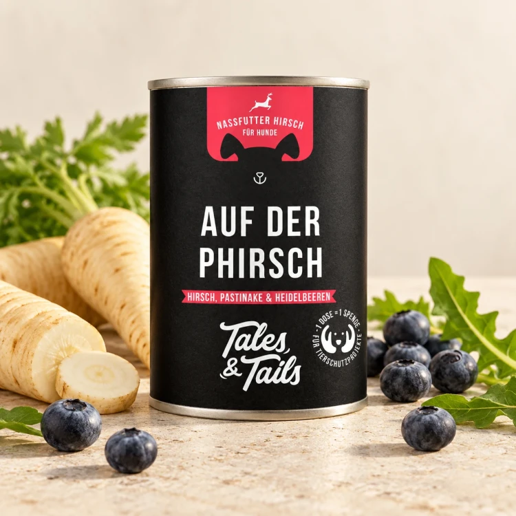 Jeleń 400 g — Na jasnym tle — Tales & Tails
