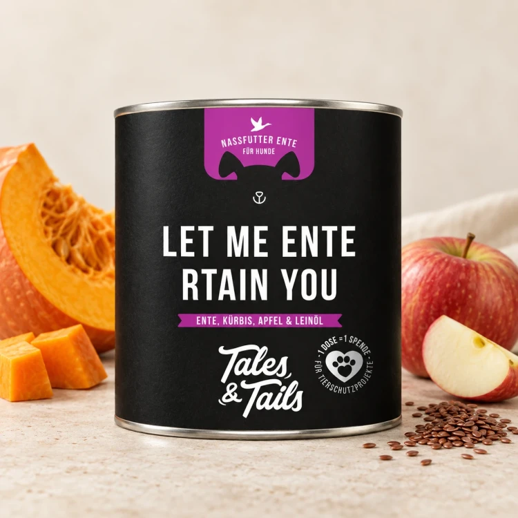 Kaczka 800 g — Na jasnym tle — Tales & Tails