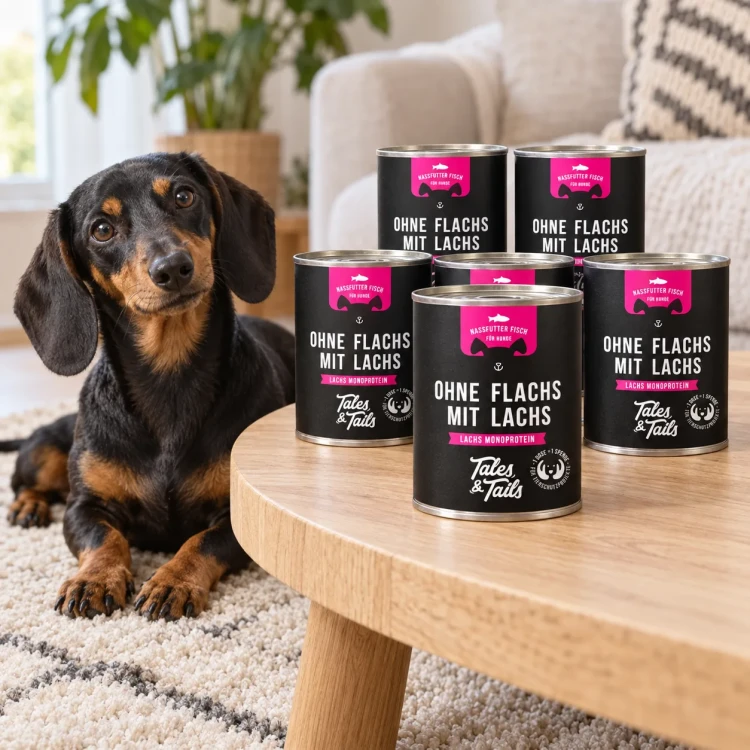 Łosoś 6 × 400 g — Z psem w mieszkaniu — Tales & Tails
