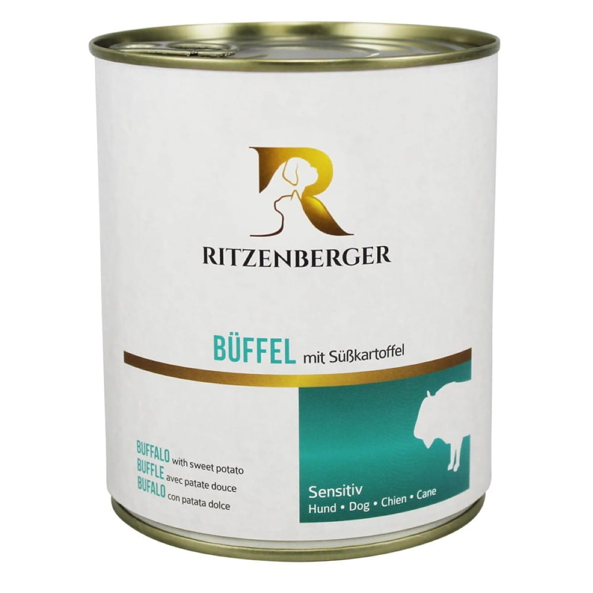 Ritzenberger Sensitiv bawół 800 g – puszka karmy