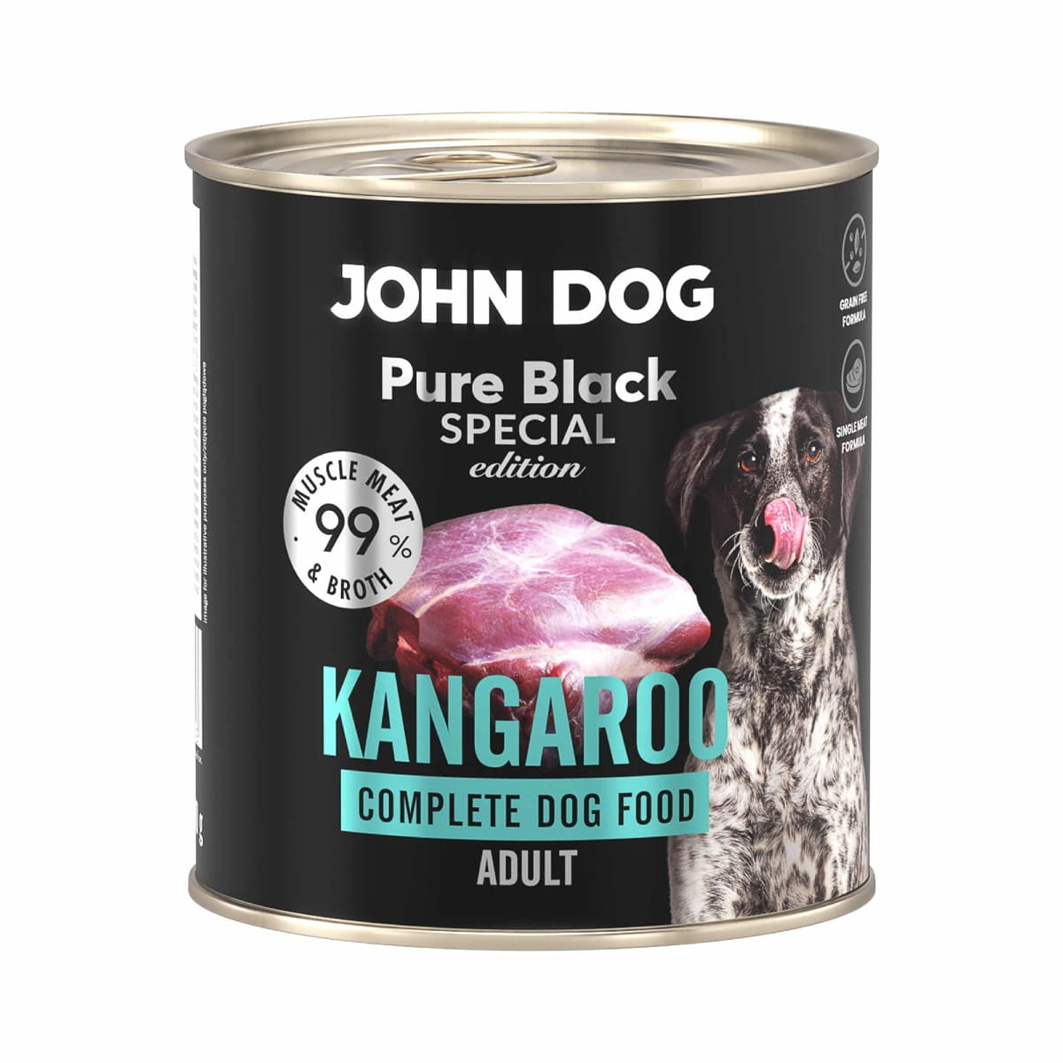 Pure Kangaroo Black 800g – mokra karma monoproteinowa dla psów